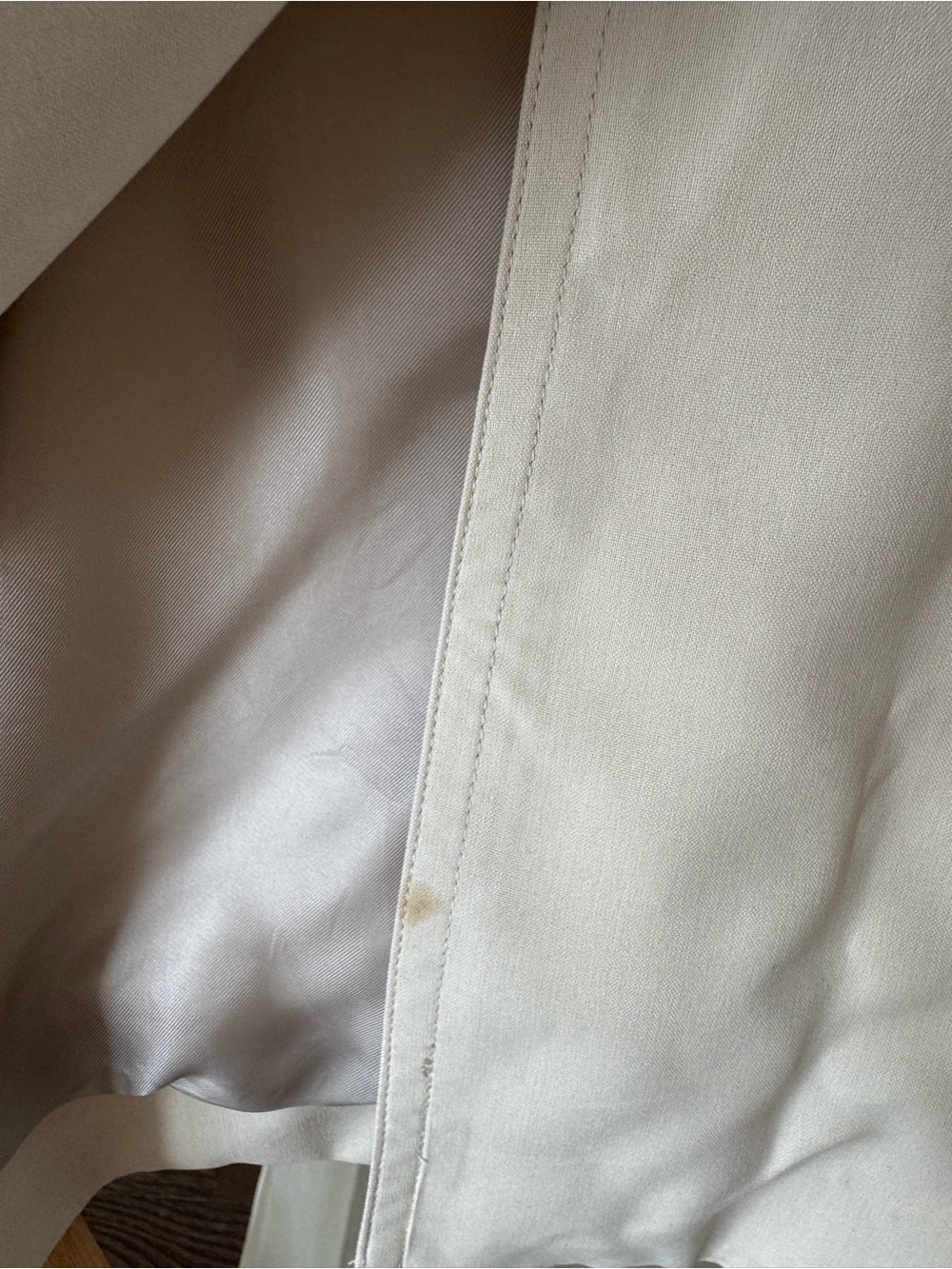 Babaton Light Beige Trench Coat - Picture 10 of 16